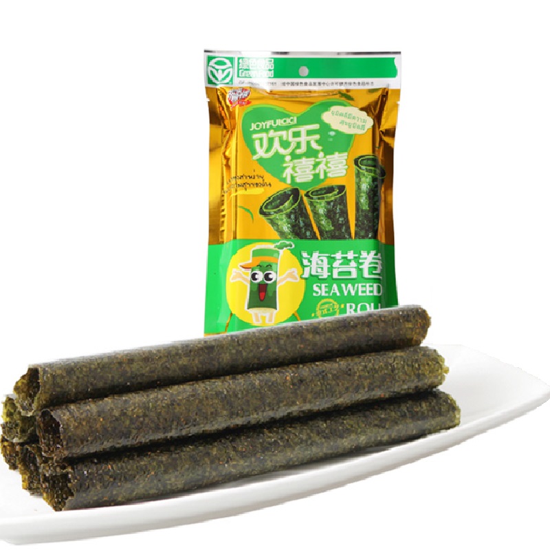 [苏宁易购]欢乐禧禧原味海苔卷