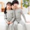 儿童保暖内衣套装秋冬男童睡衣发热婴儿宝宝女童秋衣秋裤磨绒打底 断码清仓随机发货(纯棉款内衣) 100码[身高88-98c