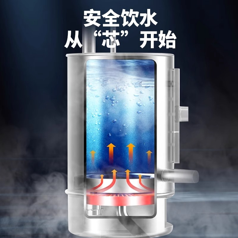 康佳饮水机立式家用冷热多功能全自动上置水桶办公室宿舍2025新款-单门金色冷热