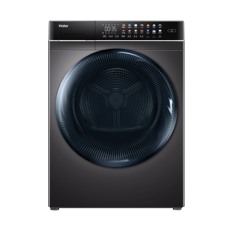 海尔(Haier)EG100MATE8SU1 10KG直驱变频滚筒洗衣机全自动晶彩触控屏玉墨银一级能效 [晶彩直驱]