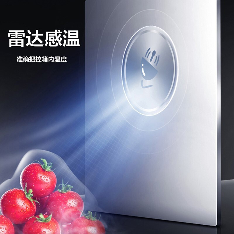 美的(Midea)BCD-515WGPZMA 果净十字对开门冰箱515升 星耀灰