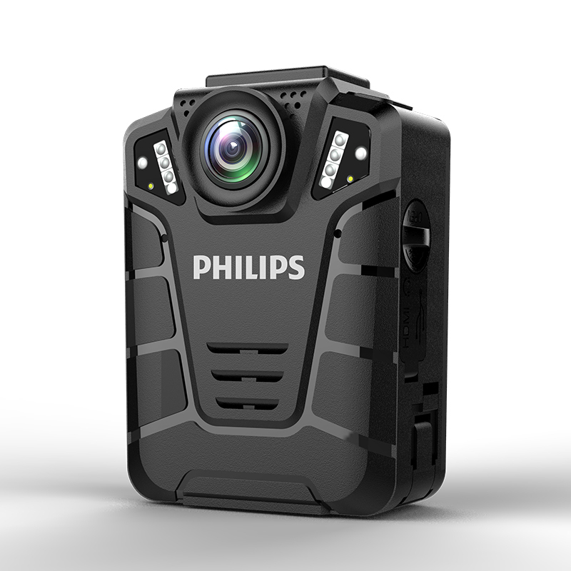 飞利浦(PHILIPS)VTR8110 64G 3200万像素170°广角1080P红外夜视摄像机记录仪 取证执法仪