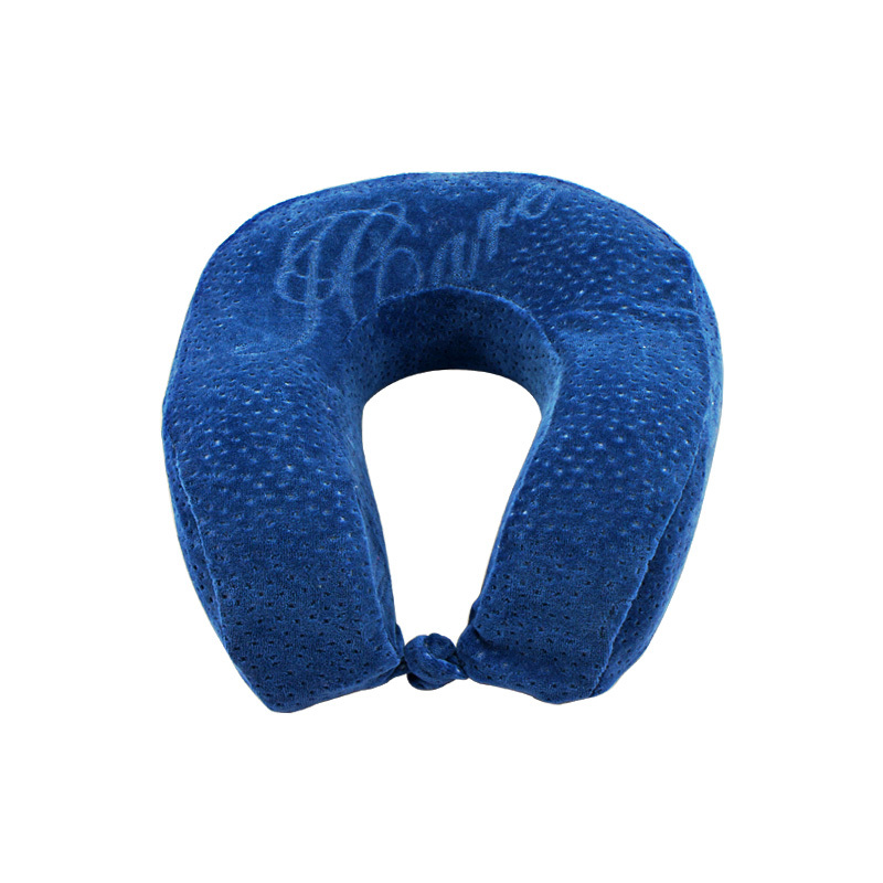 倍可欣多功能护颈u型枕圈枕记忆枕护颈枕记忆棉颈枕零压慢回弹蓝色