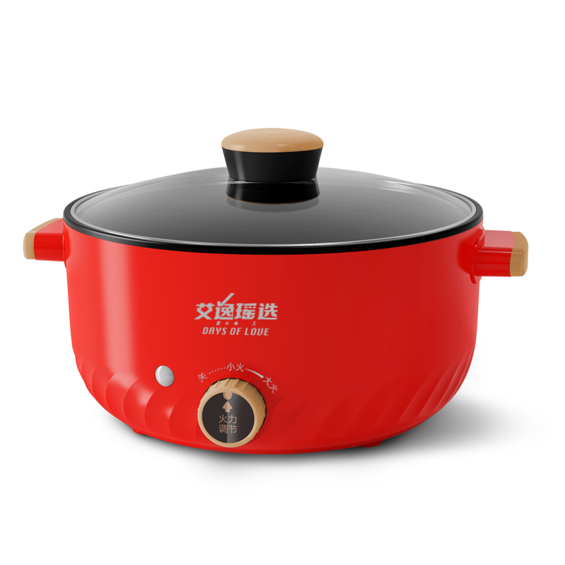 艾逸瑶选 TMS-R30B 故乡味道多功能电煮锅电火锅3L 红色