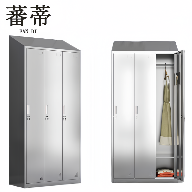 蕃蒂不锈钢衣柜高清大图