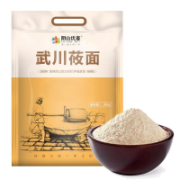 阴山优麦莜面粉4kg内蒙古莜麦面粉燕麦面莜麦裸燕麦五谷杂粮粗粮辅食可制作面食烘焙糕点原料