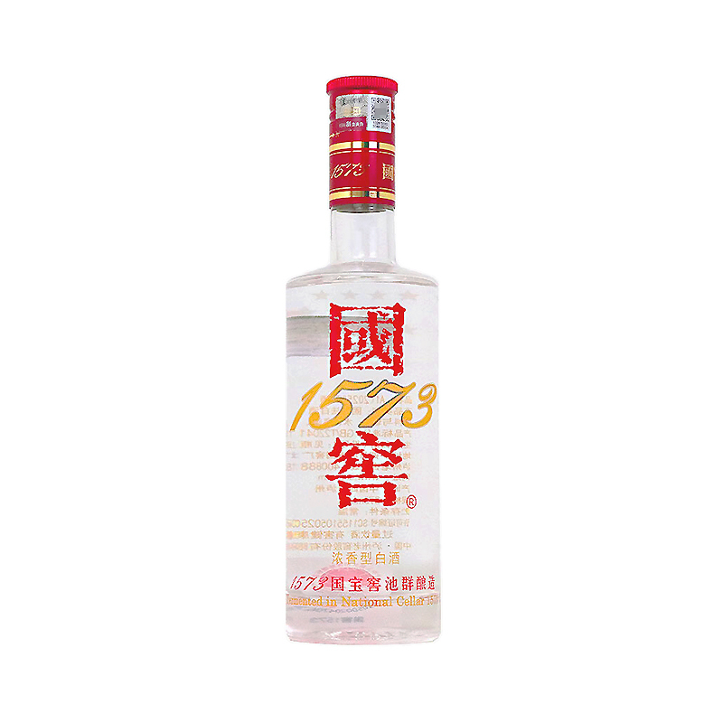 泸州老窖 国窖1573光瓶 52度 375ml*1瓶 浓香型白酒 2970