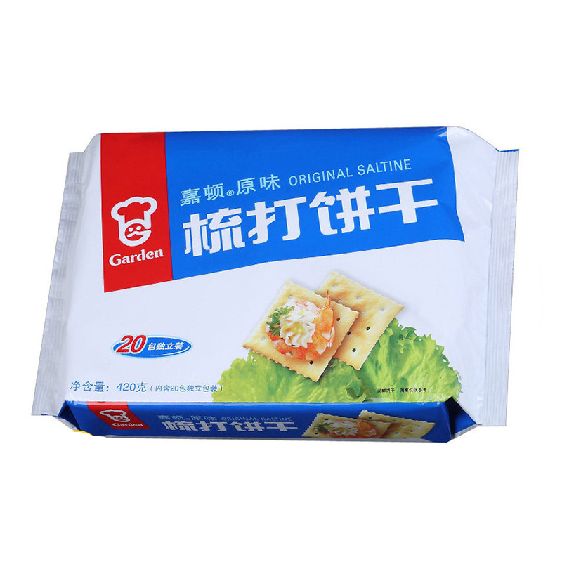 嘉顿(Garden) 梳打饼干(原味)420g/袋