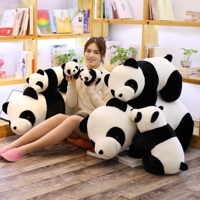 布娃娃玩偶趴趴熊猫毛绒玩具大熊猫可爱公仔儿童生日礼物女熊>800_800