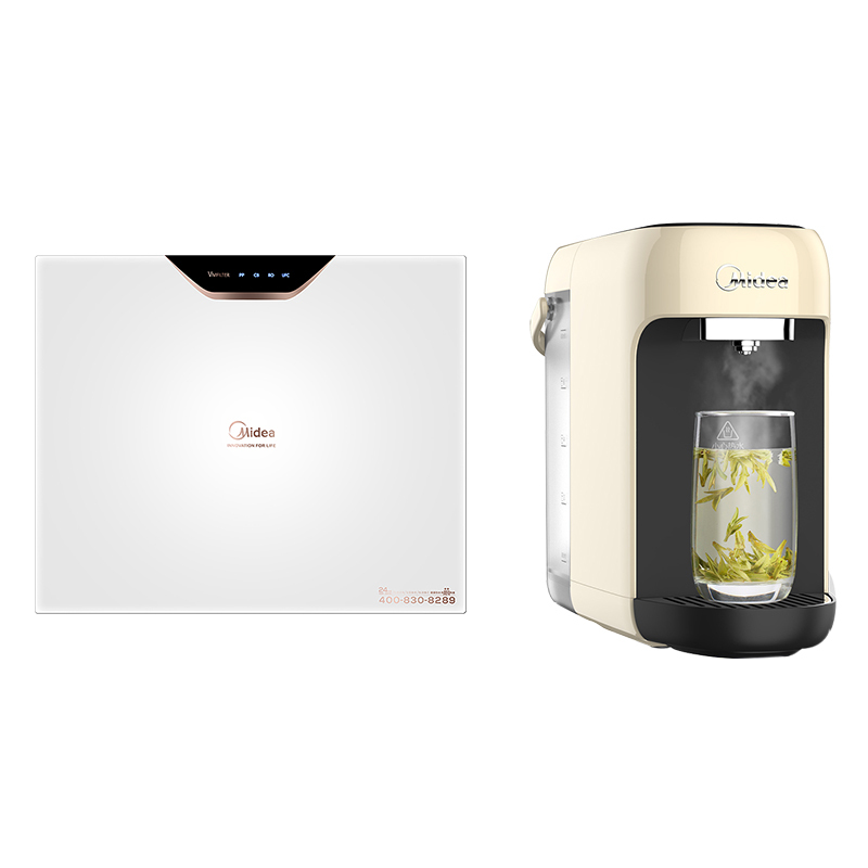 美的midea净水器家用直饮无罐厨下式净水机m75sminidrink台式饮吧