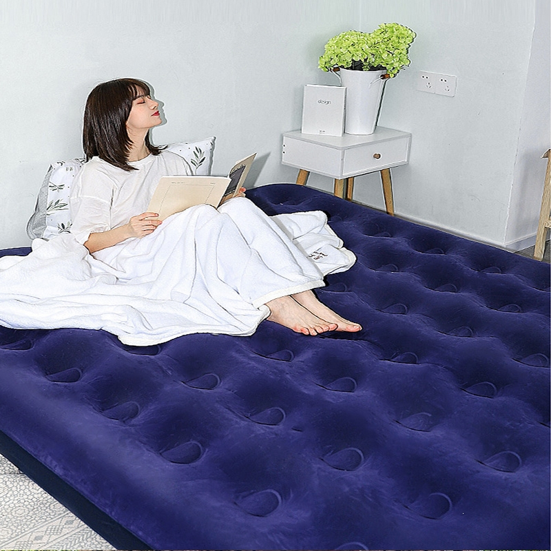 气垫床单人充气床垫双人家用加厚懒人户外露营帐篷折叠便携充气床