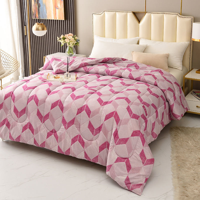 格子- 100x150cm午休被 被子被芯春秋被加厚保暖冬被双人空调被单人