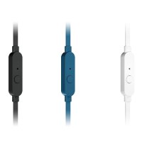 JBL T110 立体声入耳式耳机耳麦 运动耳机 电脑游戏耳机 有线耳机带麦可通话 黑