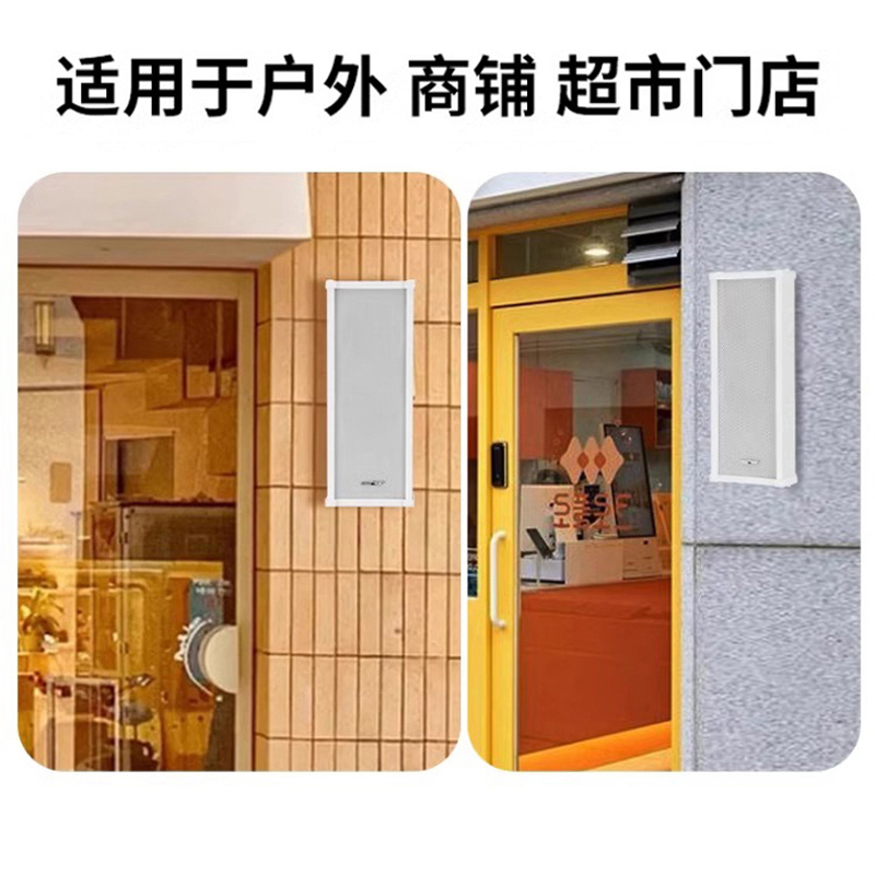 先科(SAST) 无线发射吸顶音响无需布线即插即用吊顶嵌入式吸顶喇叭音箱 一拖二带2个无线防水音柱高清大图