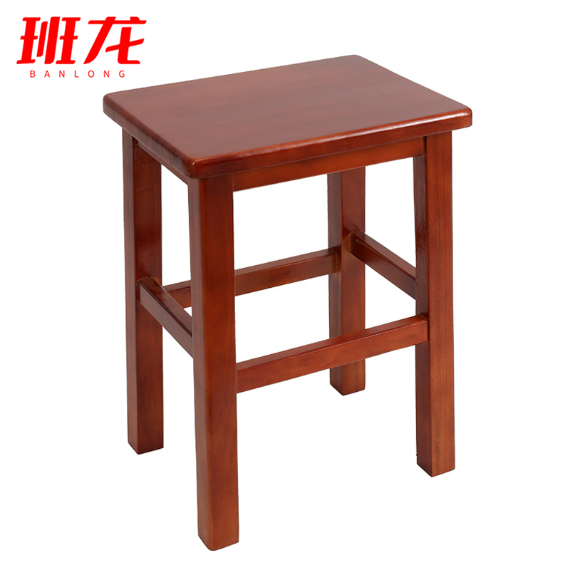 班龙方凳33*50cm海棠色张高清大图