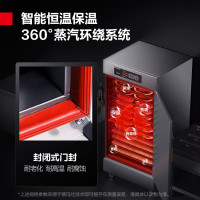 德玛仕(DEMASHI)商用蒸饭柜 蒸包子蒸饭机 电热蒸饭车 升级智能电脑定时KZ-125D