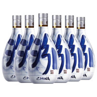山西杏花村汾酒青花20 清香型白酒 53度500ml*6(光瓶无盒)