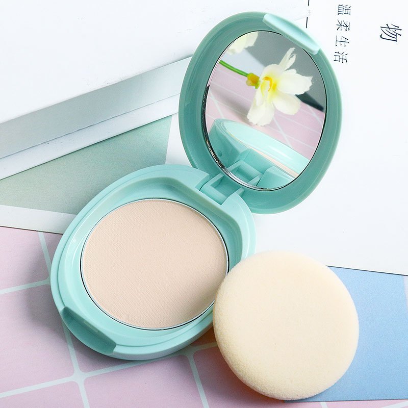 [2个装]日本资生堂(SHISEIDO)neuve惹我粉饼 清爽蜜粉饼 防晒透明定妆控油干粉3.5g