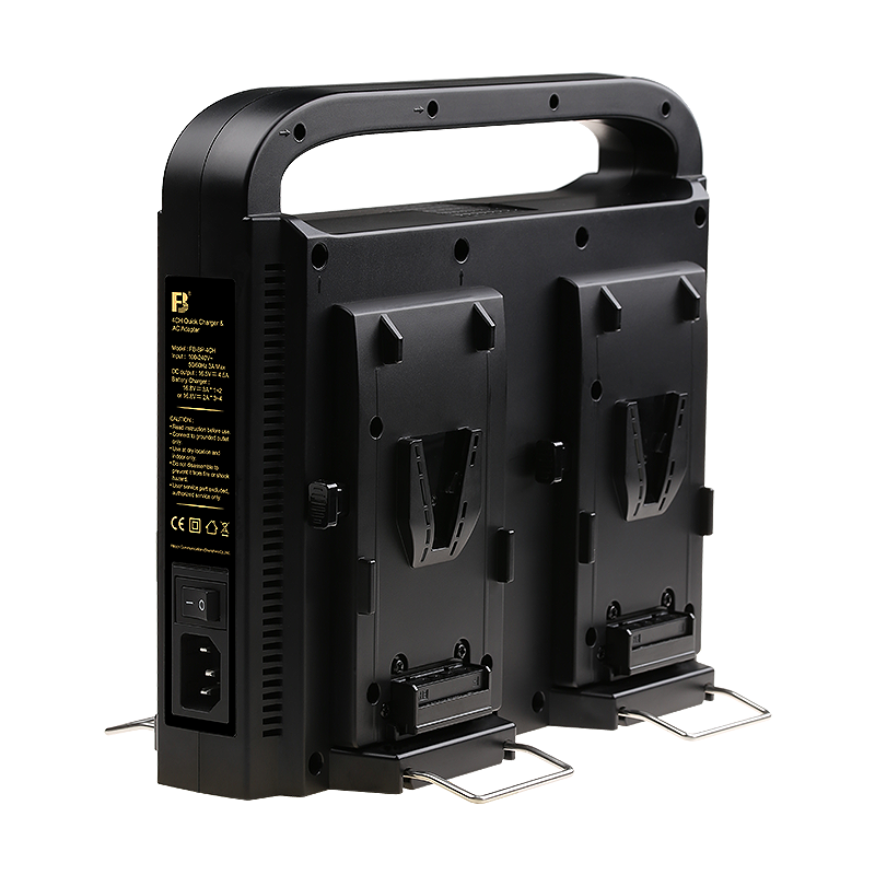 沣标4CH电池4充V口手提式双充电器双相同时充电BP130W BP150W BP190W 140W 290W充电器