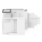 HP惠普LaserJet 78528dn A3彩色激光数码复合机打印复印扫描一体机自动双面 彩色激光打印机复印机 自动双面打印机双面复印