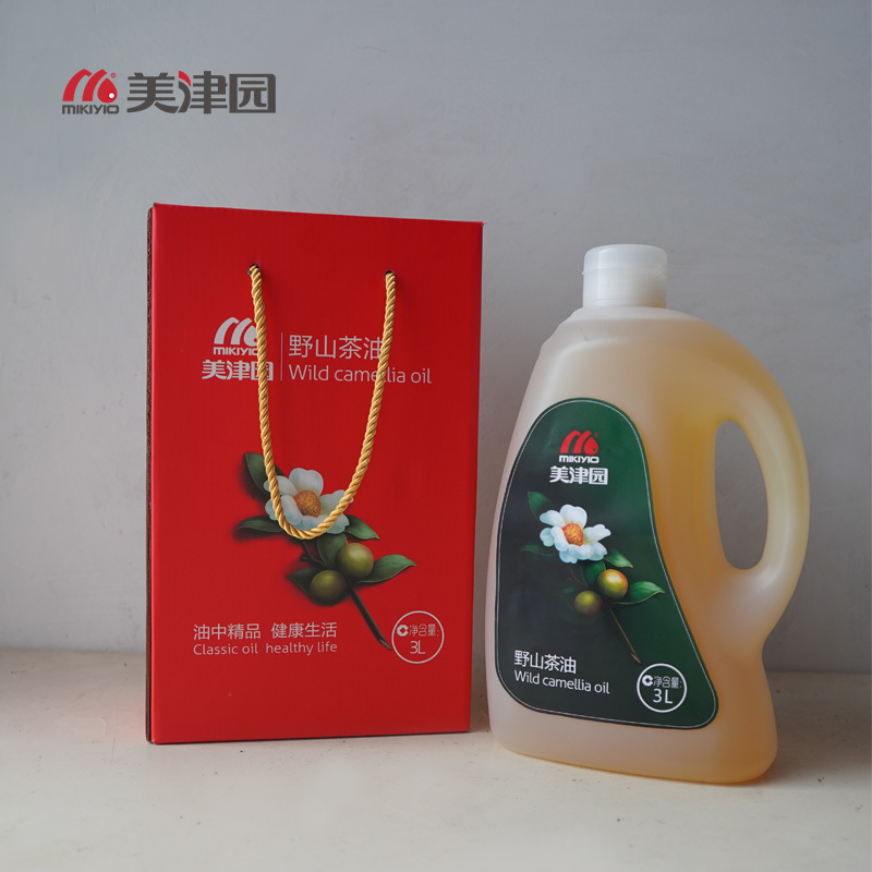 美津园野山茶油3L(礼盒装)