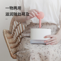 SOLOVE素乐加湿器 小巧便携 纳米雾化 高温高频 过滤杀菌 usb充电 分离式 自动断电 静音便携 蒸发式H5白色