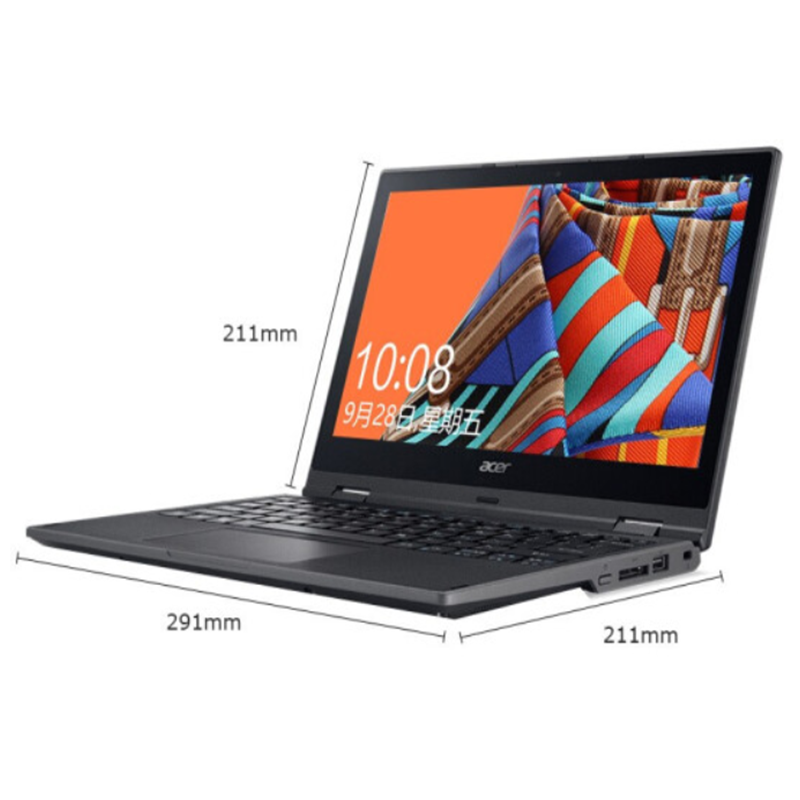 宏碁(Acer)墨舞TMB118 11.6英寸便携笔记本 蓝牙 防眩光雾面屏 1.43k B118赛扬N4000处理器 定制4G内存128G固态硬盘 定制