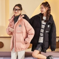 [2.5折价188元]犬系女孩联名唐狮冬季新款短款立领羽绒服in宽松时尚外套