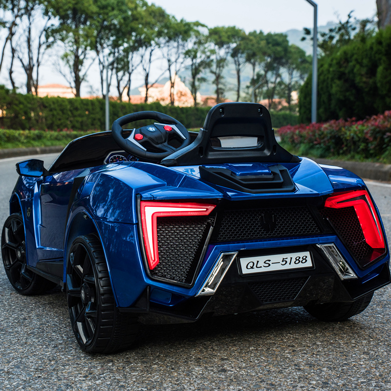 充电儿童电动跑车四轮遥控汽车摇摆童车男女宝宝小孩可坐人玩具车视频