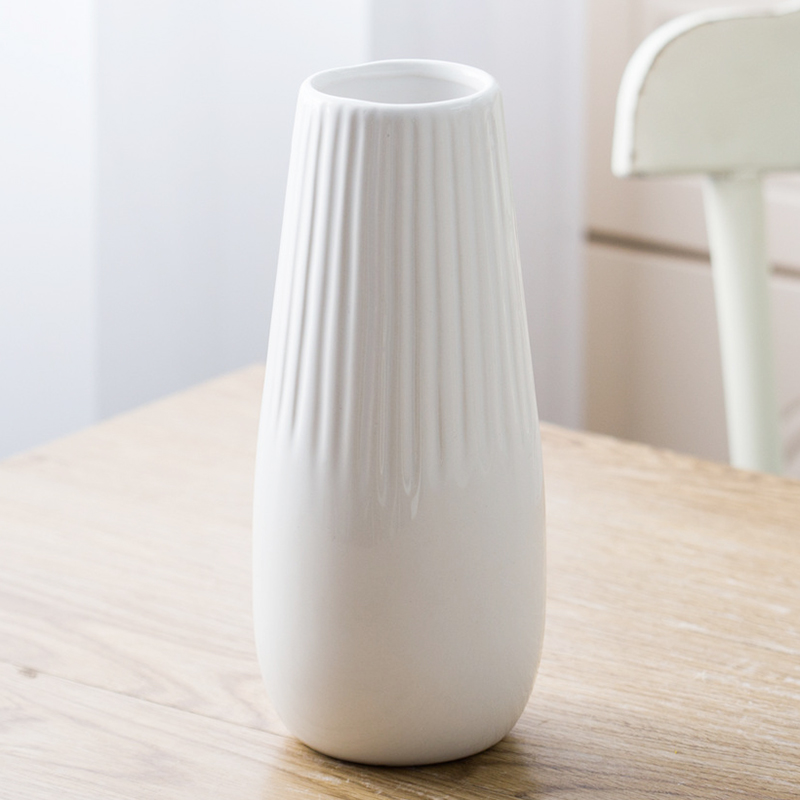 满天星花瓶摆件宜家客厅白瓷小清新干花插花创意陶瓷花器简约现代白色竖纹花瓶 上口径5 5底径6高18cm 中等参数配置 规格 性能 功能 苏宁易购 满天星花瓶摆件宜家客厅白瓷小清新干花插花创意陶瓷花器简约现代白色竖纹花瓶 上口径5 5底径6高18cm 中等参数配置 规格 性能 功能 苏宁易购