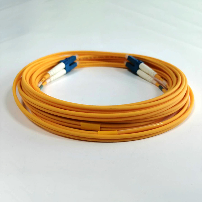 LBYZY 黄色双芯 45-2.0-SM-LCFCSC-PVC Fiber高清大图