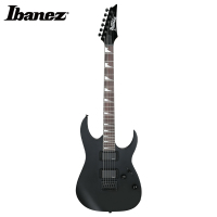 Ibanez依班娜电吉他GRG121DX 24品小双摇初学者入门新手男女电吉他 GRG121DX-BKF哑光黑色