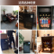 奥克斯(AUX)冰吧家用小冰箱客厅办公室小型迷你恒温冷藏保鲜茶叶红酒柜_黑胆220升恒温冷藏蓝灯显示屏