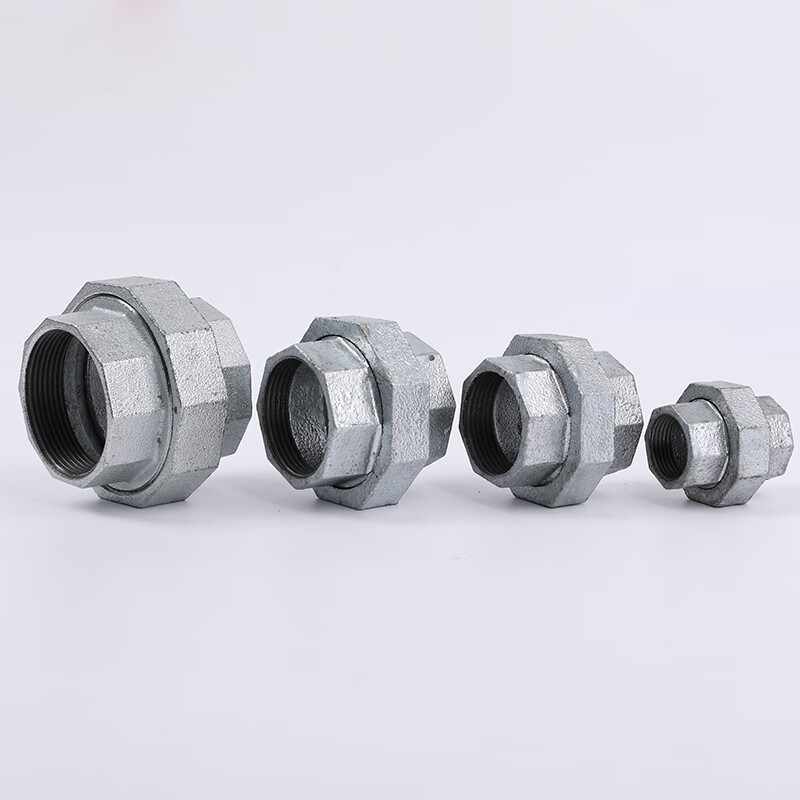 铸铁活接 双内丝 一寸【单支装】图片仅供参考,具体以实物为准