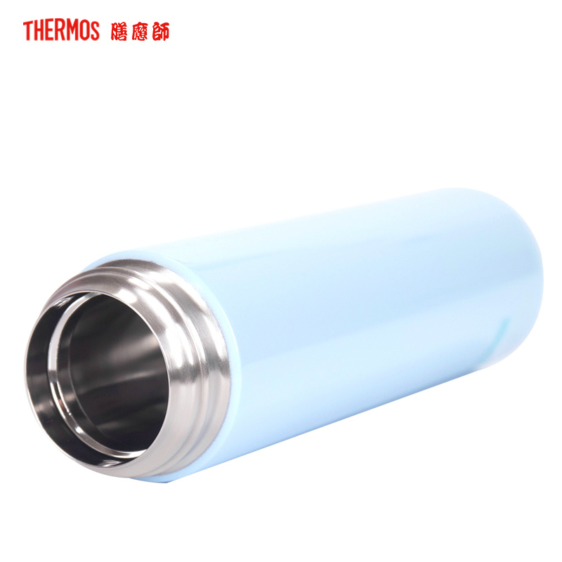 膳魔师不锈钢保温杯 JNS-451 BL 蓝色 450ML 时尚轻便/304不锈钢/ THERMOS通用