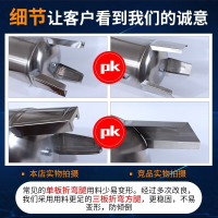 闪电客无塔供水器家用不锈钢压力罐全自动自来水井水增压水泵储水箱水塔 加厚500L 直径60cm*高1.55米抖音