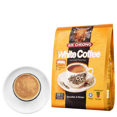 马来西亚进口 益昌3合1 白咖啡600g(15*40g)独立小袋咖啡饮料