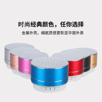 新款无线蓝牙音箱迷你音箱插卡手机电脑低音炮户外蓝牙音响小钢炮 官方标配 普通版颜色随机发 BASN