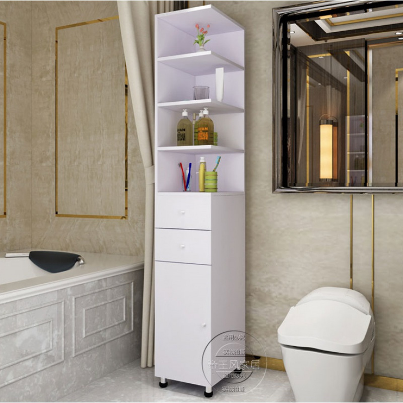 森美人浴室边柜子卫生间柜角柜转角收纳柜储物柜马桶边柜侧柜防水可