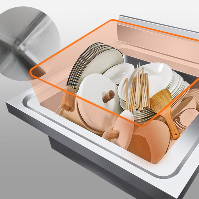 安立洁康 单星洗盆 800*700*950mm 个高清大图