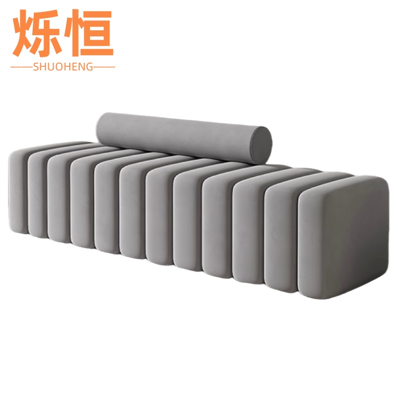 烁恒 长条凳 80cm高清大图