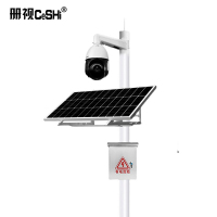 册视太阳能4g监控系统GB28281协议140w太阳能 4g-140w套