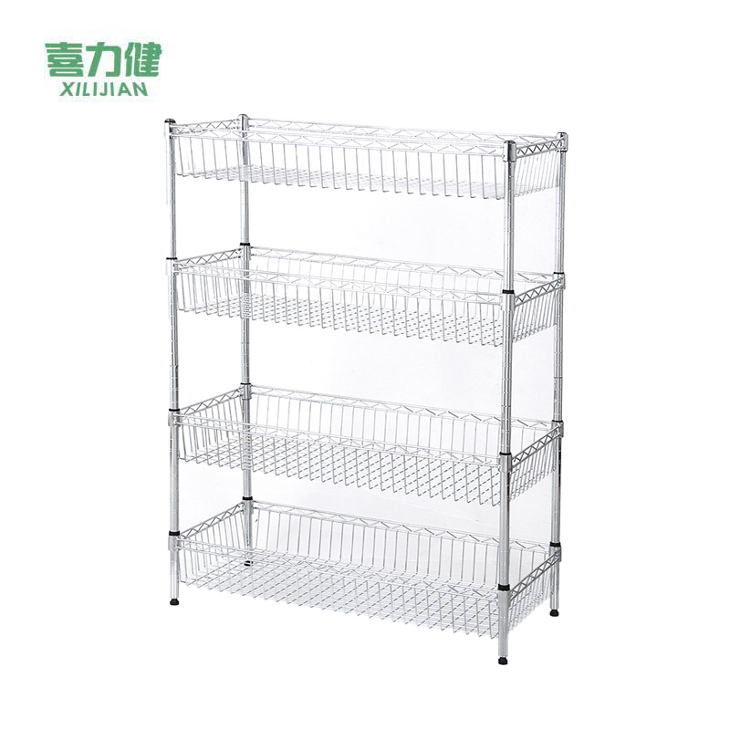 喜力健 多层置物架 45*20*80CM 个高清大图