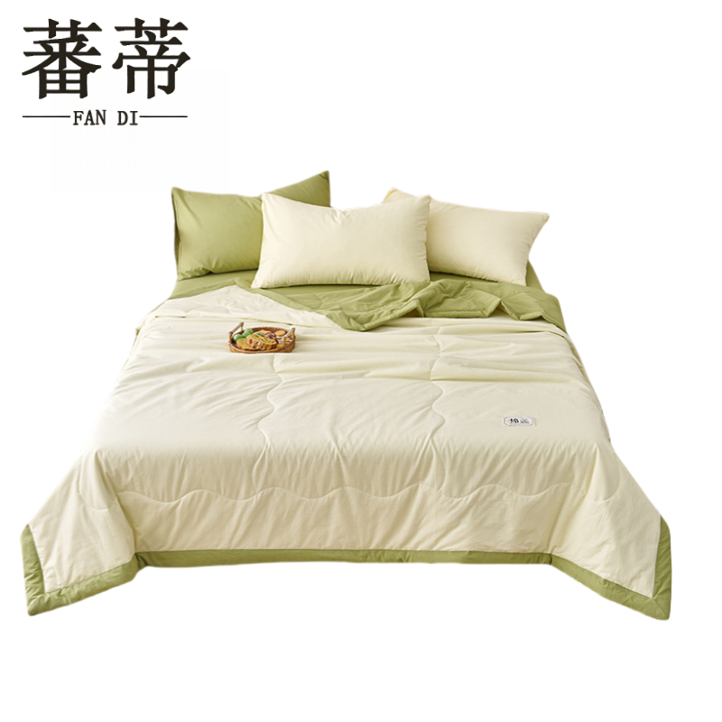 蕃蒂全棉夏被条高清大图