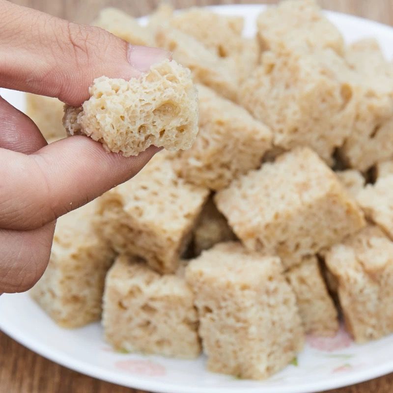 河南特产面筋烤麸干面筋丁面筋干烤麸 速食凉皮干货 火锅配菜干货