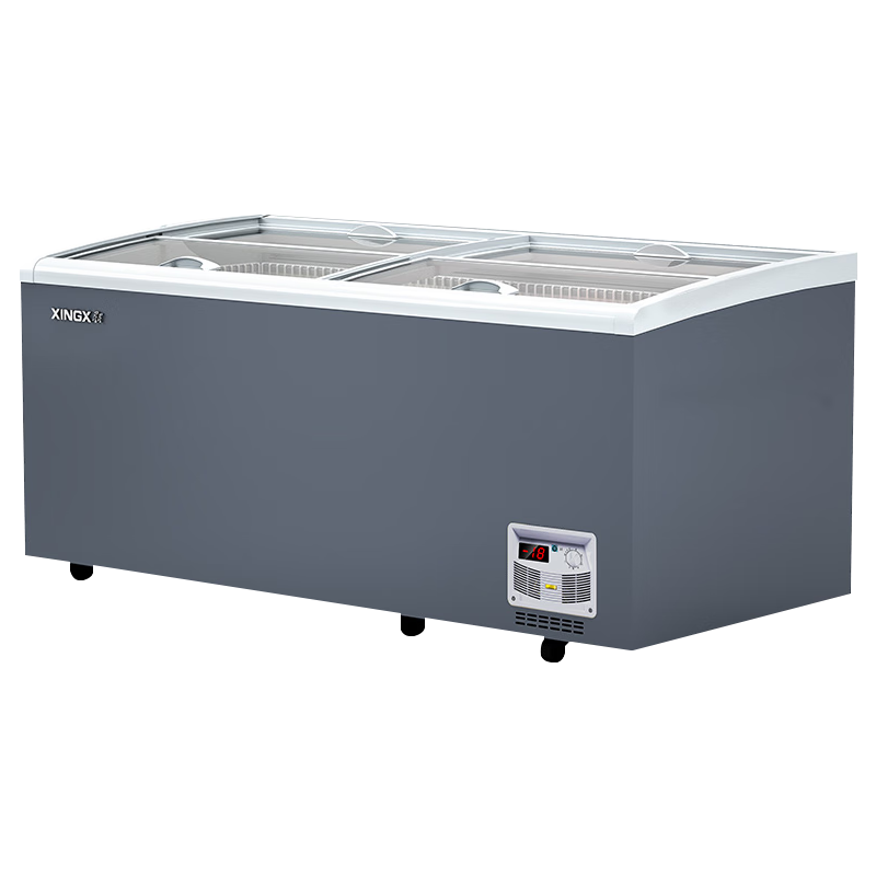 星星(XINGX)703L商用大容量组合柜玻璃门冷藏冷冻展示柜自动化霜便利店雪糕饮料冷柜 SD/SC-1019YQA-E