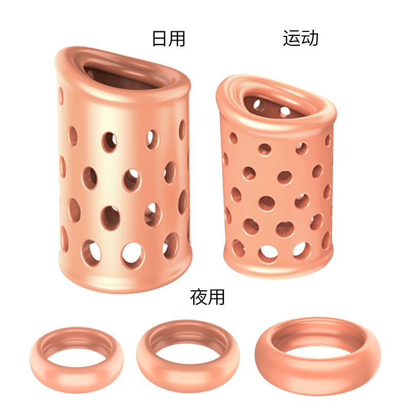 取悦阴茎套 苞皮阻复环套装男用锁精环加粗狼牙套情趣成人用品男性系列 非增大延时器具
