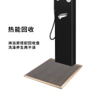 乐卡西LKX-H06 304不锈钢浴室挂墙式变频恒温沐浴集成淋浴屏热水器 多种出水方式