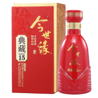 【酒厂自营】今世缘41.8度白酒典藏15 500ml单瓶装 婚宴