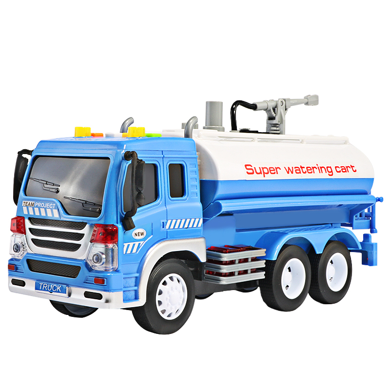 儿童大号洒水车玩具可洒水会喷水工程车模型男孩仿真工程汽车玩具 可